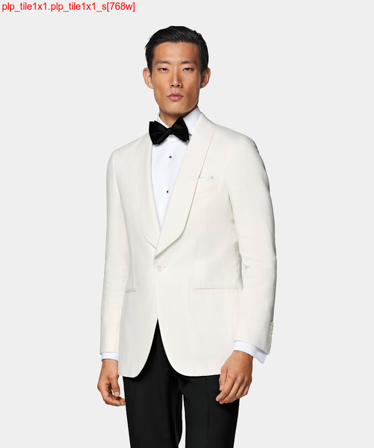 Off-White Tailored Fit Havana Dinner Jacket